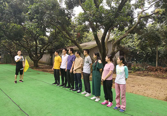 “挑戰(zhàn)自我，凝聚力量，熔煉一流團隊” 廣東優(yōu)科檢測戶外拓展活動
