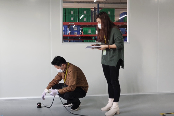 防靜電地坪漆檢測(cè)方法